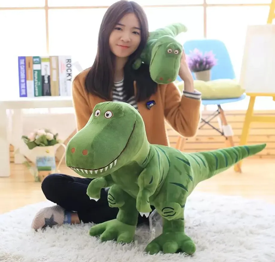 40100cm Stuffed Plush Animals Dinosaur Plush Toys Cartoon Tyrannosaurus Cute Stuffed Toy Dolls for Kids Children Boys Birthday DD6645310