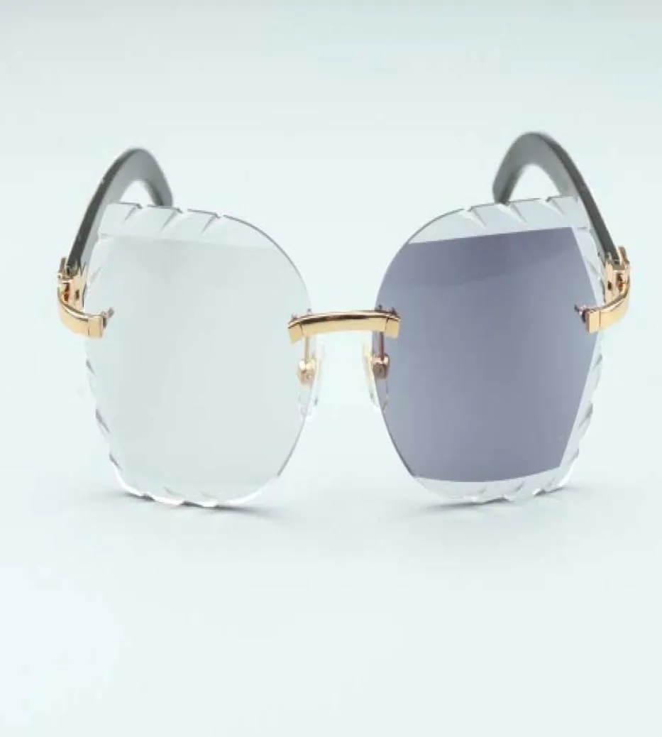 Новая мода, высококачественные резные линзы 8300817B8, роскошная оправа для очков из натурального рога, 5818135 мм, меняющие цвет очки, одно зеркало 2825761