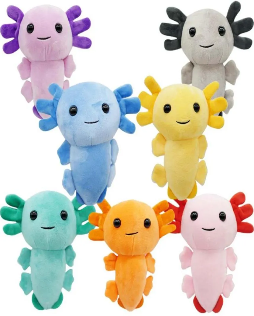 Nouveauté 20 cm 8 pouces mignon Axolotl salamandre jouets en peluche animaux en peluche pour enfants cadeau 3346352