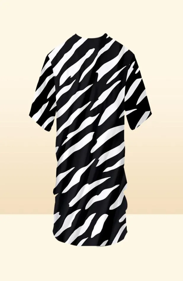 새로운 3d Zebra Stripes man o neck tshirt 인쇄 mens 고딕 티 셔츠 유니스피시 tshirt 추천 17844983