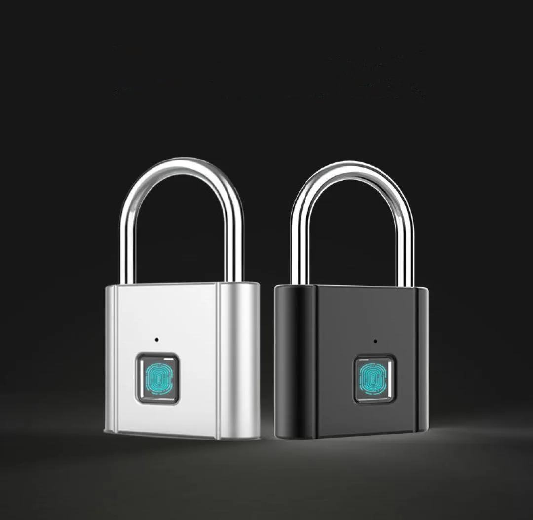 New Fingerprint Lock Intelligent Keyless IP65 Dustproof Design AntiTheft Water Proof Door Lock Bad In Drop Shpping8586471