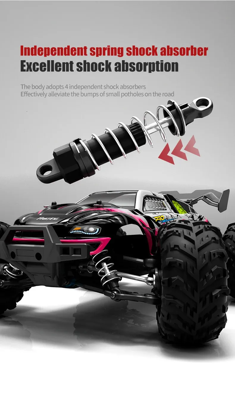 70KM/H High-Speed RC Car - Off-Road 4x4 Monster Truck