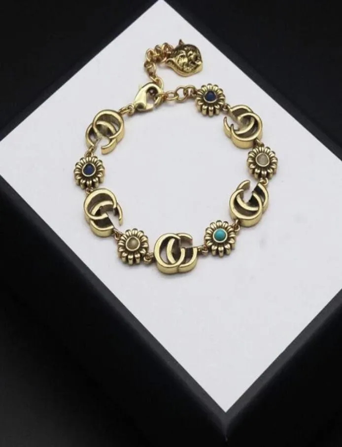 Роскошные дизайнерские браслеты, брендовые браслеты с буквами, цепочка известных женщин, 18-каратное золото, кристаллы, стразы, жемчуг, браслет, звено цепи Coupl8439125
