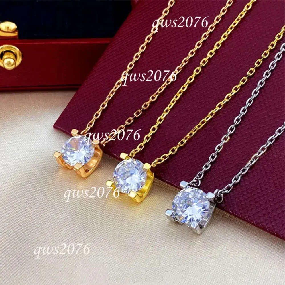 Designer-Halskette für Damen und Herren, Gold-Diamant-Kettenschmuck, Sier-Rose-High-End-Edelstahl-Schmuck, Liebesliebhaber, individuelle Anhänger-Halsketten