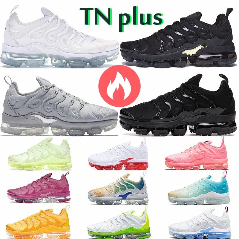 TN Plus Terrascape Plus Air Cushion Running Shoes TNS TN3 Women Mens Trainers Black White Berlin Unity Hyper Blue Atlanta Mica Green Outdoor Sports Sneakers