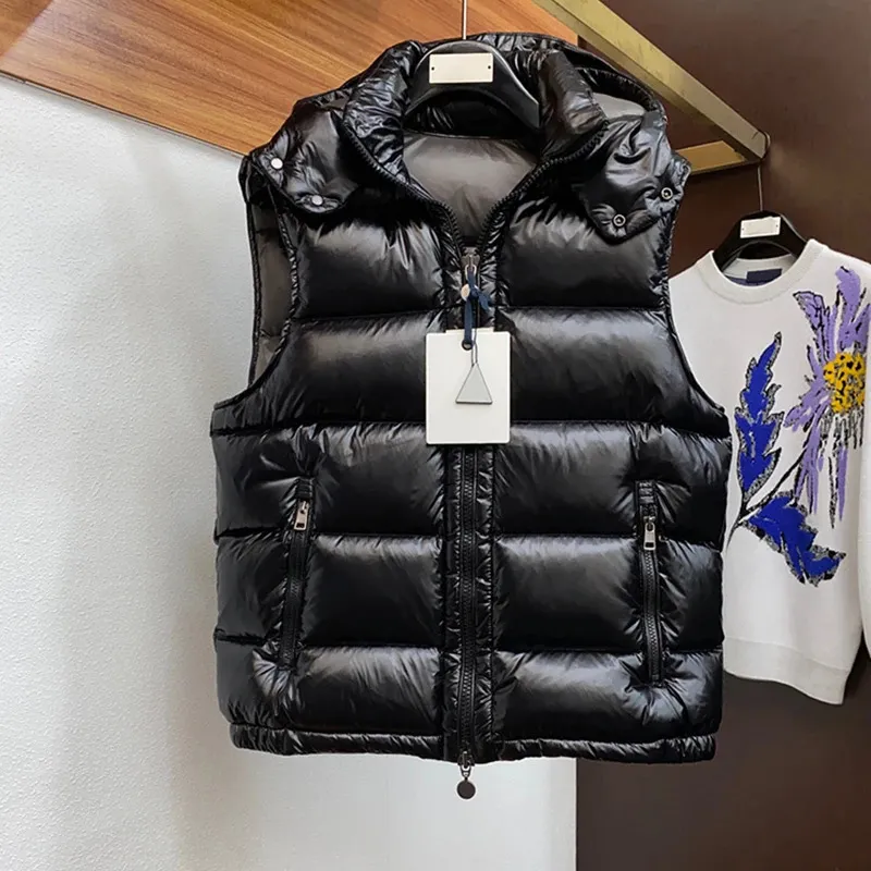 Gilet de luxe pour hommes, doudoune d'extérieur résistante au froid, chaude, à la mode et pour femmes, 240105