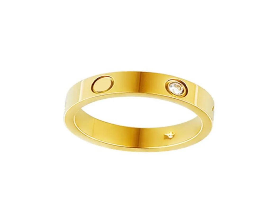 designer ring voor vrouwen verlovingsringen bruiloft jubileum mannen roestvrijstalen sieraden goud zilver roos diamanten ring heren 8180908