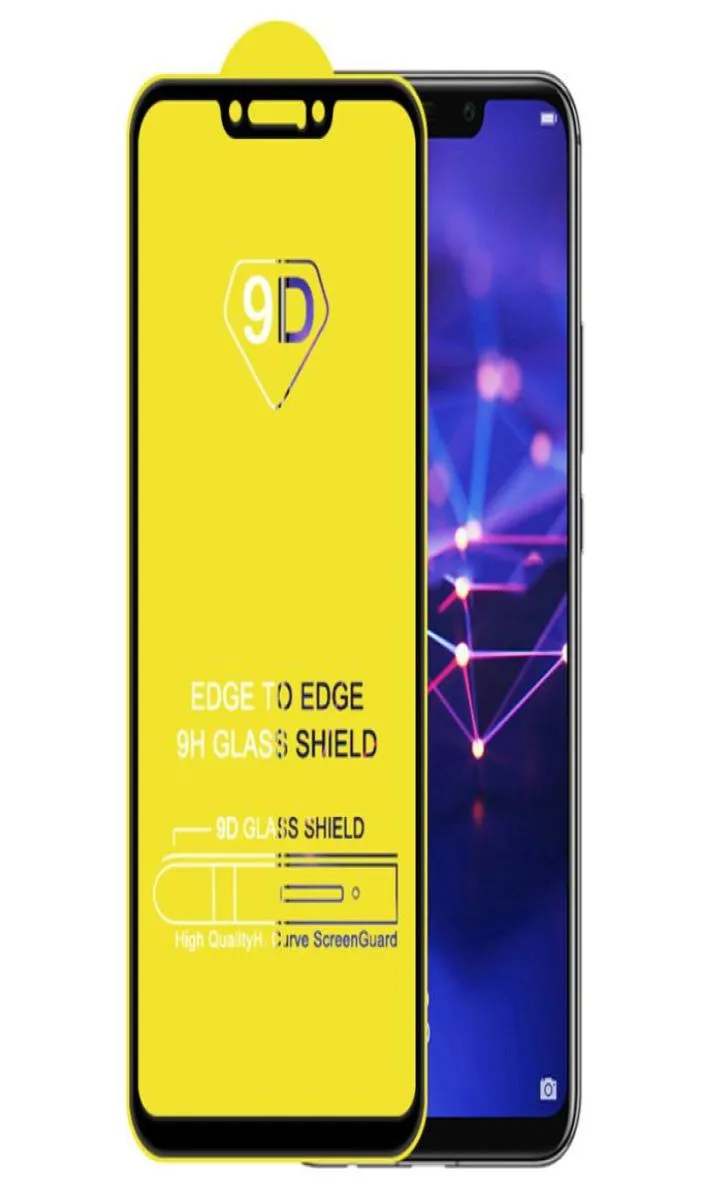 Screen Protector Voor Samsung Galaxy S23 Plus S22 A04 A14 A34 A54 A04S A03 A13 A23 A33 A53 A73 9D Volledige Lijm Cover Gebogen Gehard G2138075