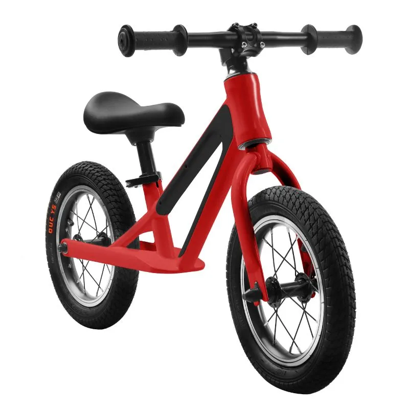 Balance Bike, Alloy Frame Toddler Bike,Lightweight Sport Training Bicycle with 12 inch Rubber Foam Tires, and Adjustable Seat for Kids Ages 1 to 5 Years Old