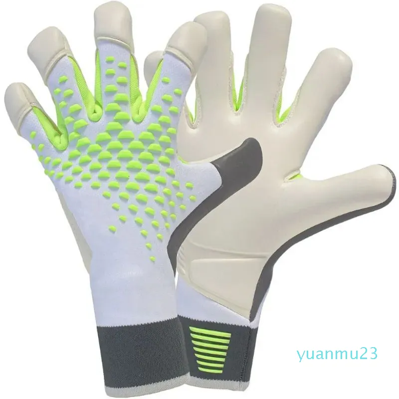 Guantes deportivos para portero, equipo protector para entrenamiento de fútbol, látex, resistente al desgaste, antideslizante, portero de fútbol