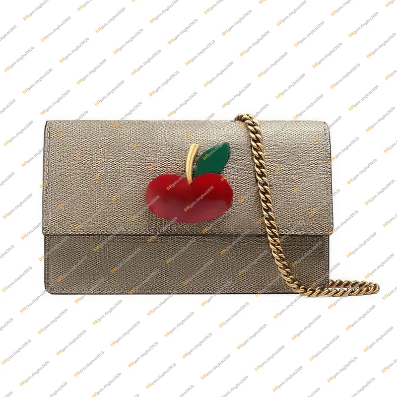 Ladies Fashion Casual Designe роскошные вишневые мини -цепные мешки с перекрестным плечами сумки для сумочка