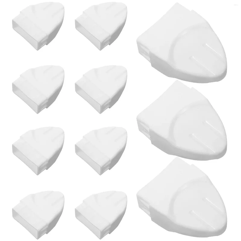 Garden Decorations 10pcs Post Caps Fence Finials Plastic Finial Tops Guardrail