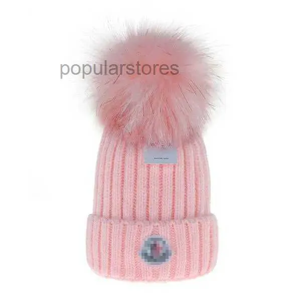 Monclair Beanie Kobieta luksusowy projektantka czapka Monclair zima nowa moda wełna dzianinowa kapelusz oficjalna strona internetowa wersja 1 prezent świąteczny 5 2ez1