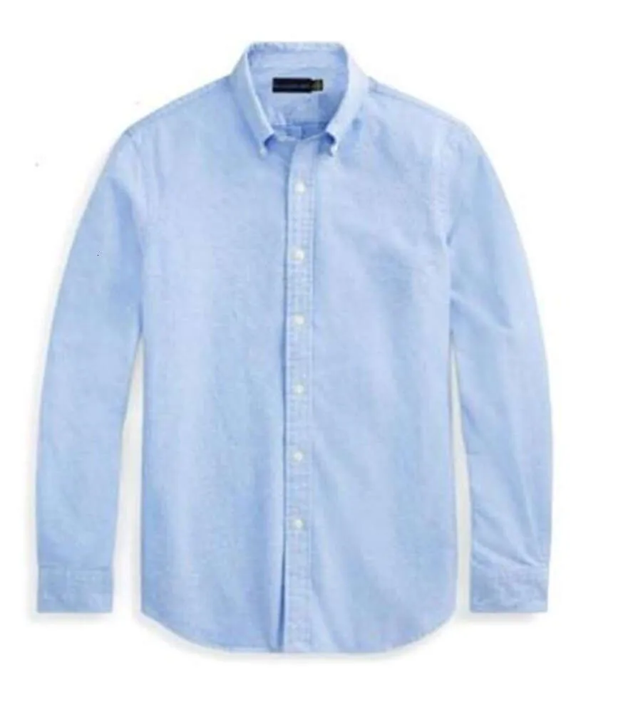 Commercio all'ingrosso 2024 nuovi uomini autunno e inverno manica lunga camicia di cotone 100% puro uomo moda casual Oxford marchio di abbigliamento sociale 99