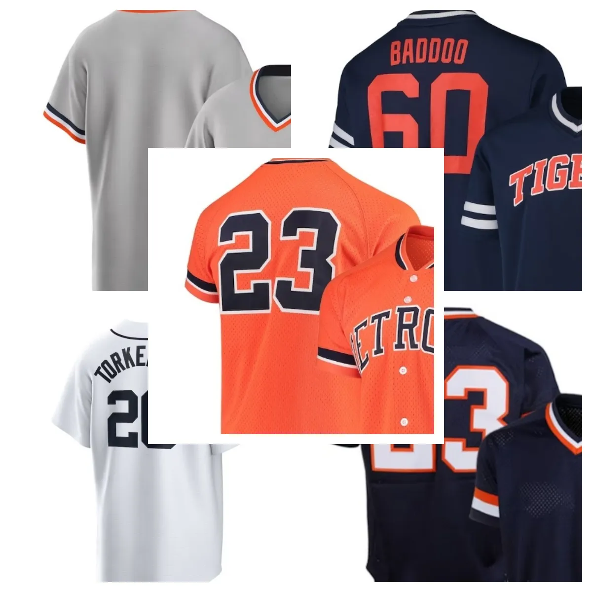 Customize 46 Wenceel Perez 20 Spencer Torkelson 60 Akil Baddoo 21 Mark Canha 30 Kerry Carpenter 31 Riley Greene Baseball Jersey 9 Maton 39 Zach McKinstry 22 Meadows