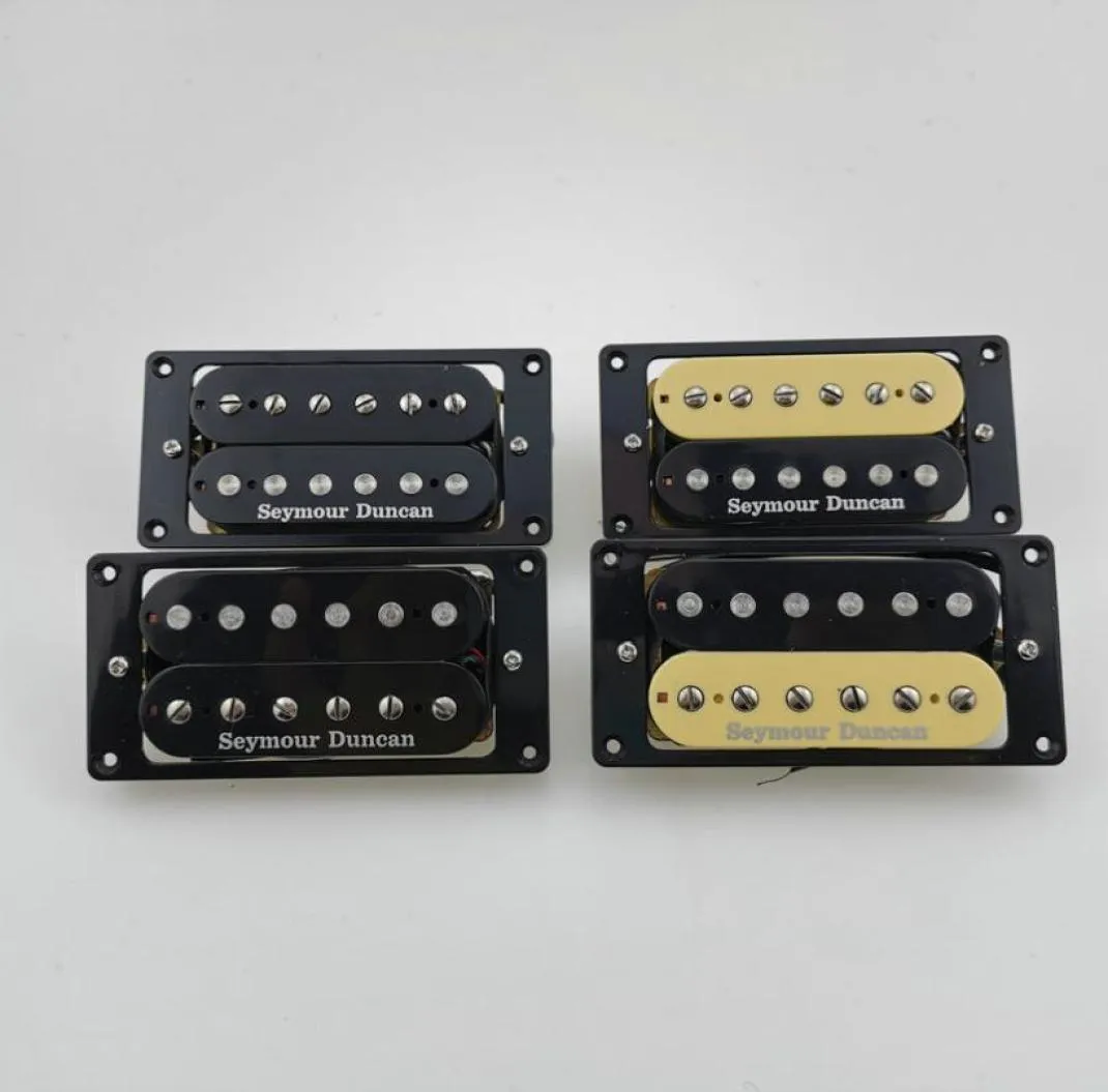 Pickups Electric Guitar Humbucker Pickups 4C Black Zebra018238031