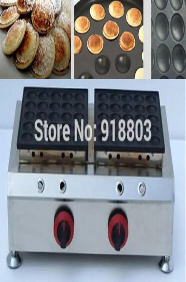 50st Commercial Use Nonstick LPG Gas Poffertjes Mini Dutch Pancakes Baker Maker Iron Machine Mold Pan4257619