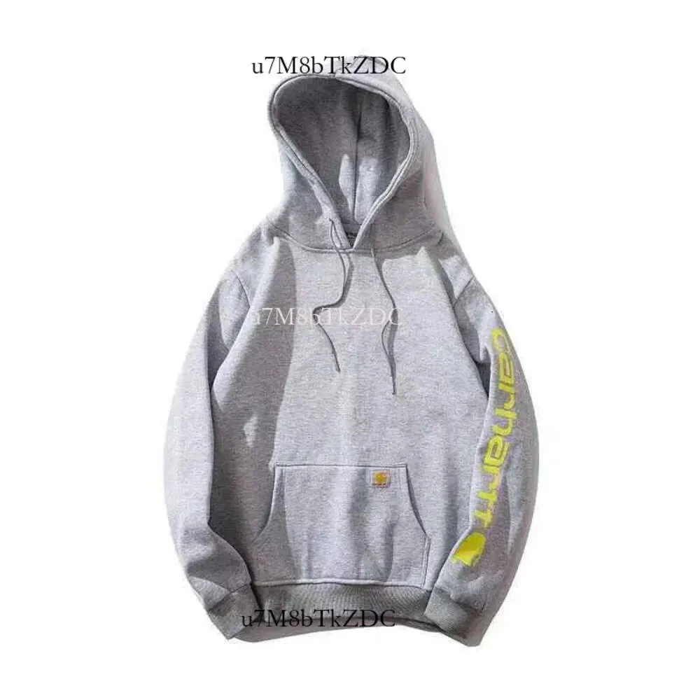 Carhart Designer Hoodie Мужская толстовка Технический флисовый свитер с капюшоном Женская пуловерная куртка Свободные толстовки Дышащие Designess Carharttlys 15