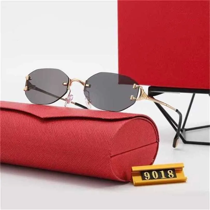 10% OFF Sunglasses new Overseas men's and women's street shooting travel fashion glasses 9018Kajia New