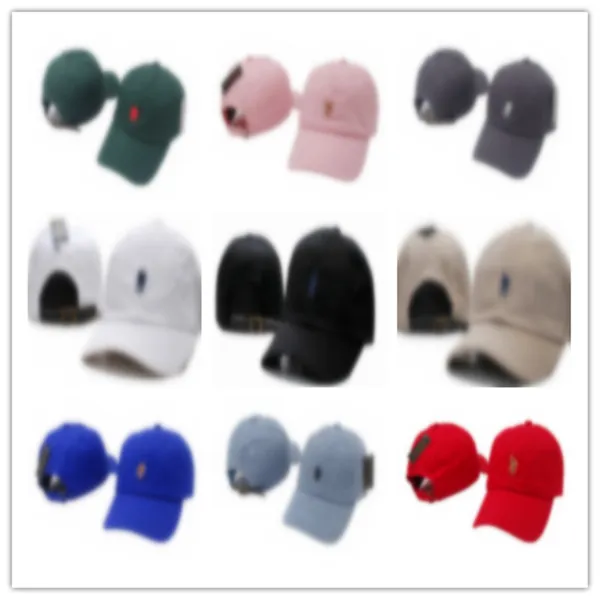 2024 Moda Kemik Kavisli Vizör Beyzbol Kapağı Kadınlar Gorras Snapback Caps Baba Baba Polo Şapkaları Erkekler Hip Hop Mxied Sipariş