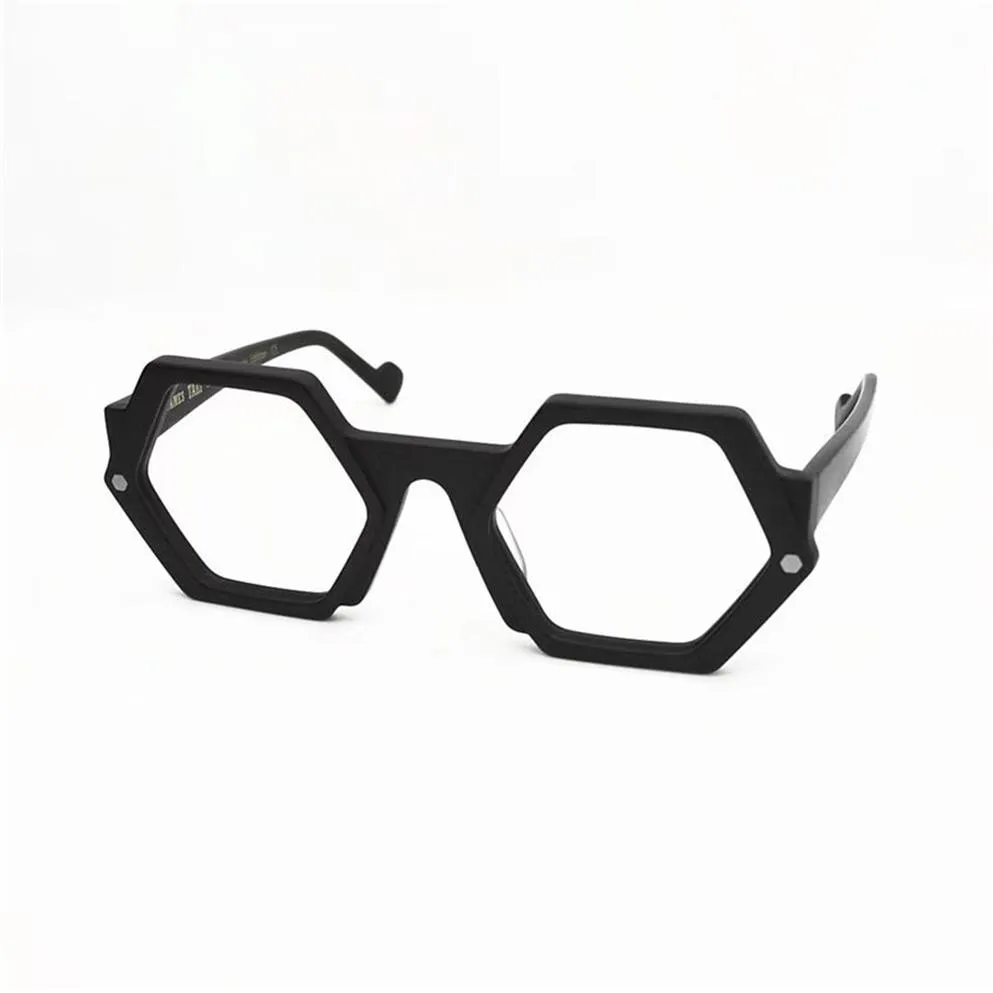 JAMES TART 466 Optische Brillen für Unisex, Retro-Stil, Anti-Blaulicht-Linsenplatte, Vollformat-Brille mit Box318S