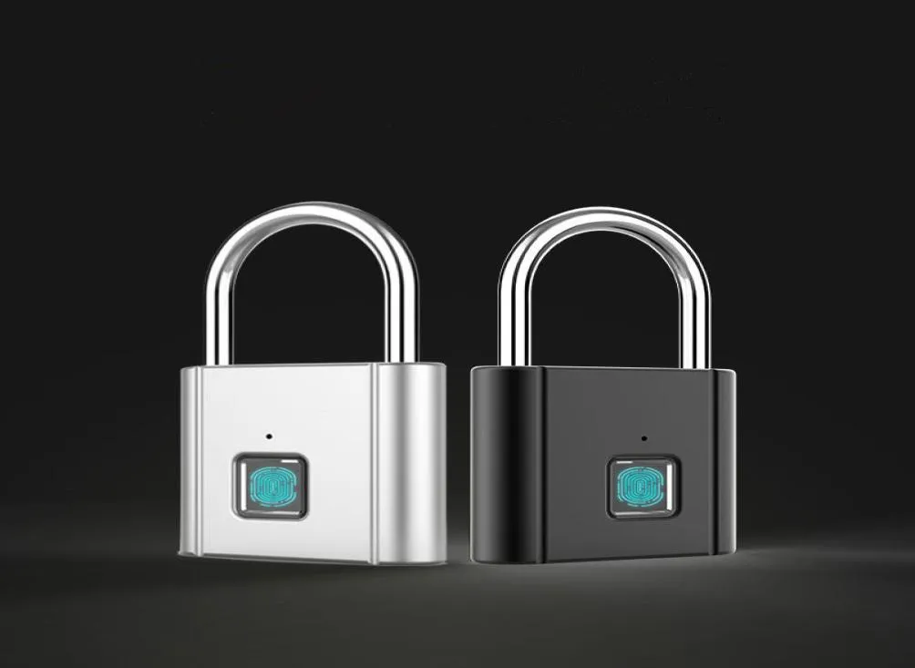 Nytt fingeravtryck Lock Intelligent Keyless IP65 Dammtät design Antitheft Vattentät Dörrlås Bad In Drop Shpping4155805