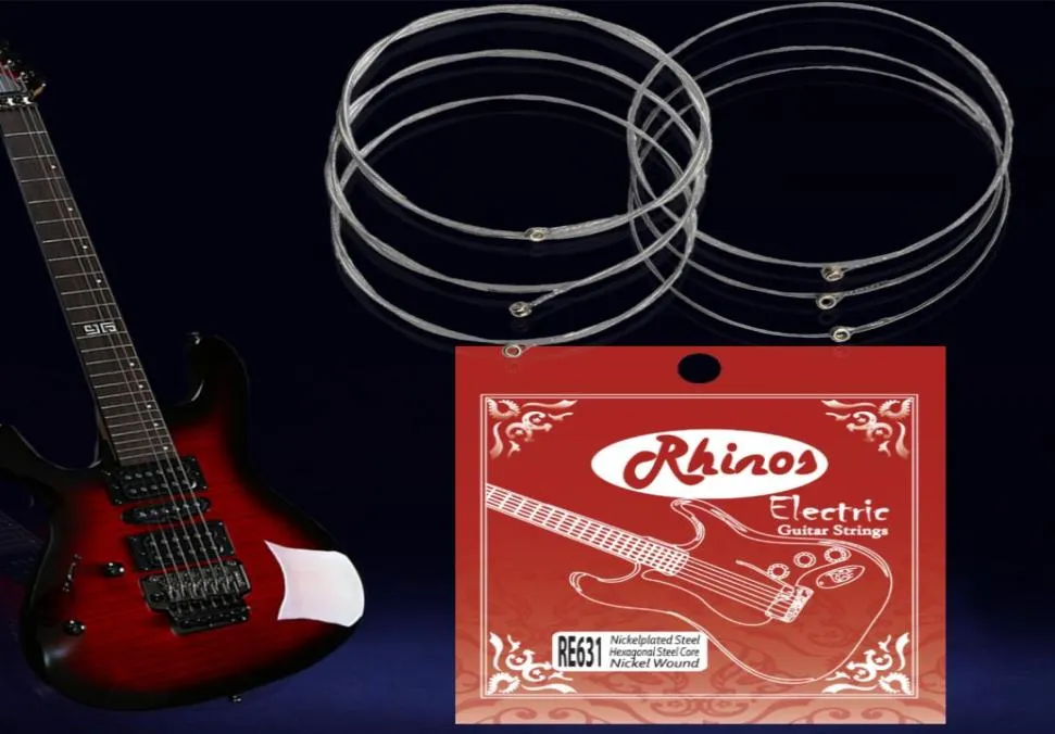 Rhinos RE631SL Corde per chitarra elettrica Super Light Tension 0090422047915