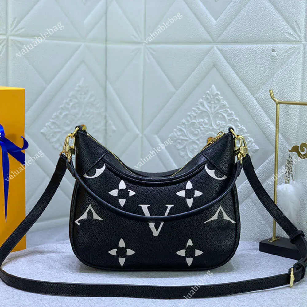 Luksusowa torebka bagatelle mini torba na ramię designer wytłoczona stylowa skóra klasyczna torba pod pachami torebka crossbody 46002 hurtowa