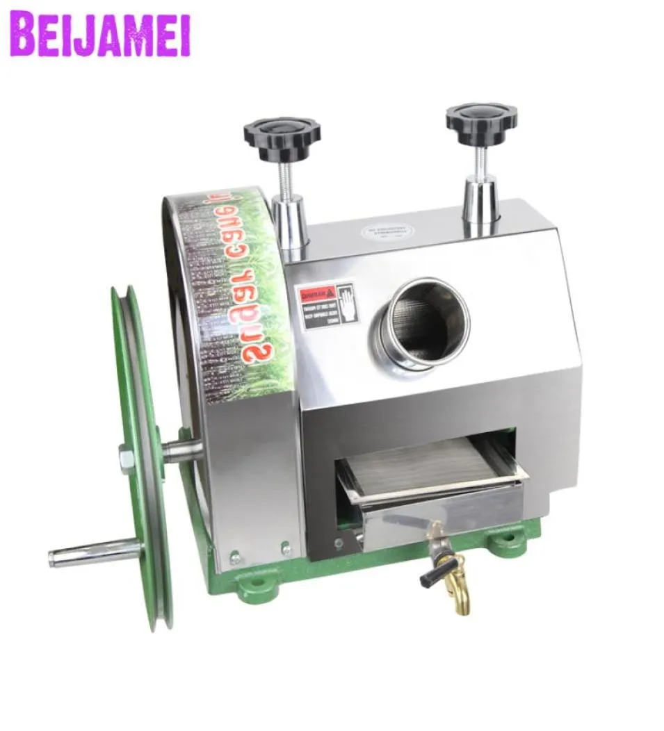 BEIJAMEI Stainless steel commercial Sugar cane juicer Extractor Handoperated manual sugar cane juicer making machine 9863083