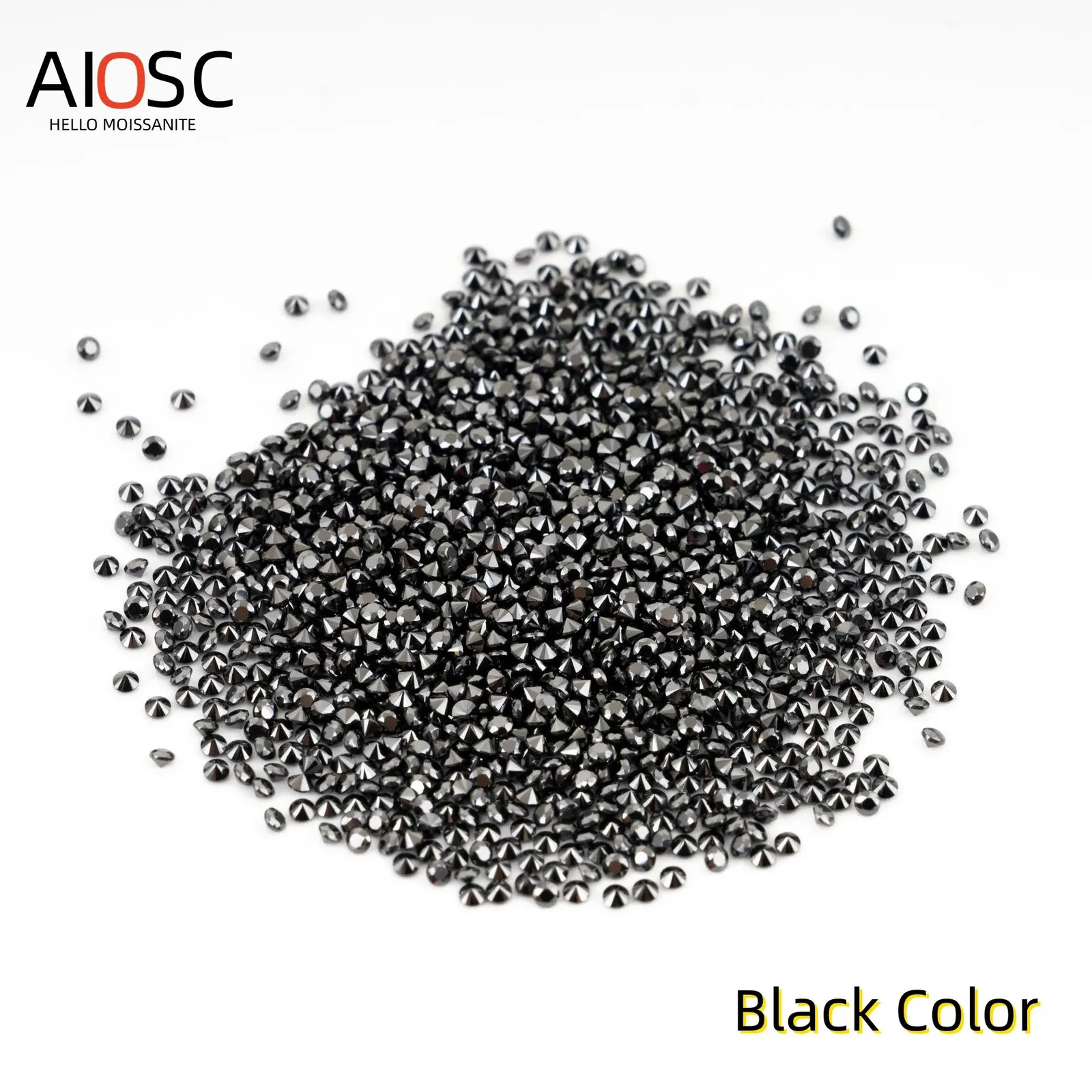 AIOSC 10ct D Color VVS1 Gemstone Lab Grown 08mm to 29mm Small Loose Diamonds Gem For Jewelry Material Wholesale 240106