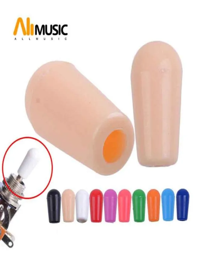 60 pièces couleur muilty 35mm guitare en plastique interrupteur à bascule pointe pour LP guitare électrique 6558866