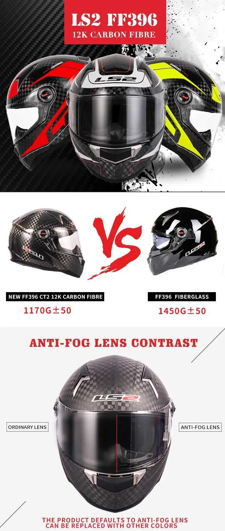 ls2 ff396 ct2 carbon helmet Original Fiber Motorcycle Ls2 Full Face Helmet  Turtle MOTO Store density EPS Ls2 Cascos De Moto En