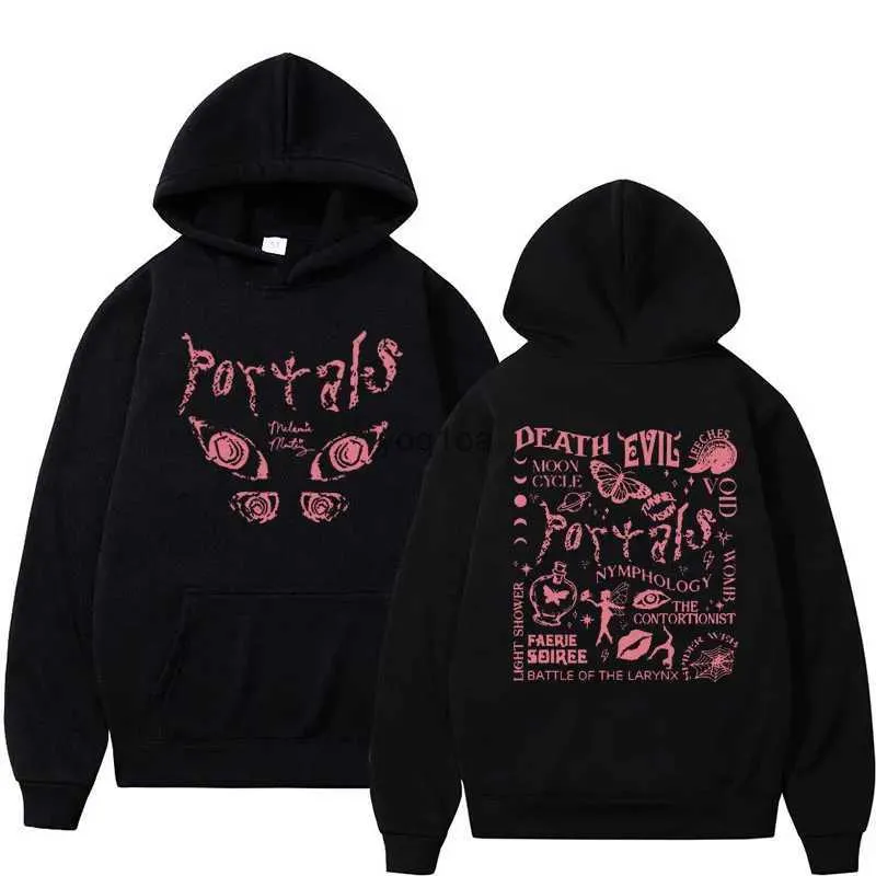 Men's Hoodies Sweatshirts Melanie Martinez Portals Graphic Hoodie Fashion Vintage Men Women Fleece Sweatshirt Album Long Sleeve Streetwear Y2k Pullovers