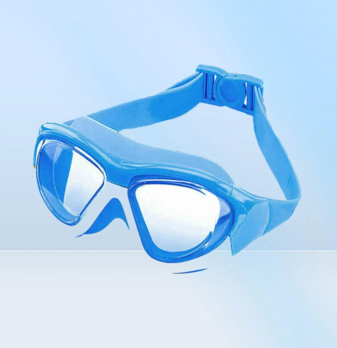 Simning Glasögon Waterproof Antifog Arena receptbelagd Swim Eyewear Water Silicone Big Diving Goggles UV Protect Men Women Kid Y22165132