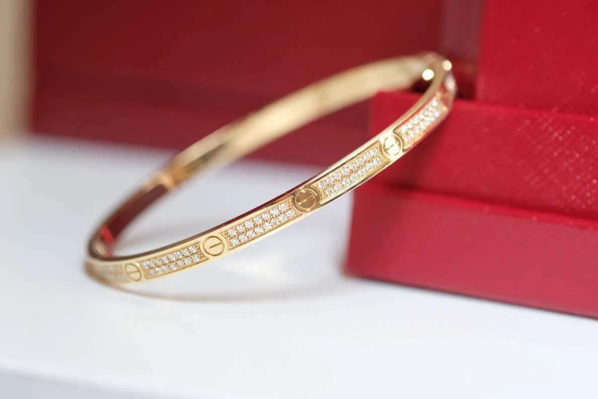 A Classic Cartres Bangle Light luxury Star Bracelet male and female lovers bracelet highgrade titanium steel rose gold fashionable Korean version net red hand jewel