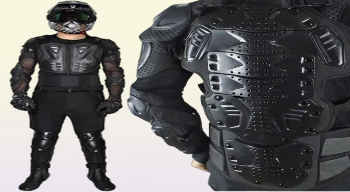 Motorcycle Armor Black Motorcross Back Protector Skating Snow Body Armour Spine Guard Scooter Dirt Bike Pit ATV Protective Gear5672916