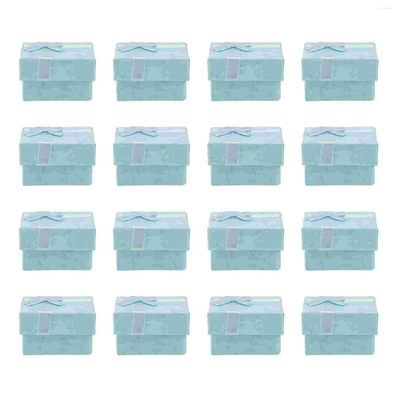 Jewelry Pouches 24 Pcs The Ring Necklace Organizer Small Stylish Jewelery Boxes Gift Storage Case Lovers