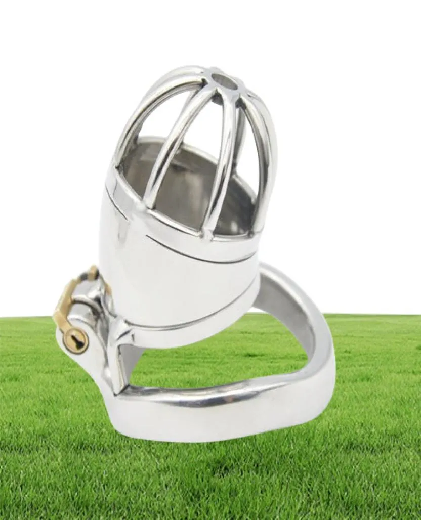 Small Chastity Device Metal Chastity Cage Stainless Steel Cock Cage Male Chastity Belt Cock Rings BDSM Toys Bondage Sex Products F6682963