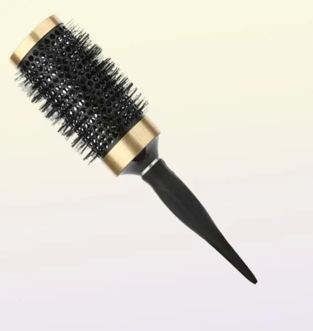 Brosses de coiffure professionnelles de 8 tailles, fer en céramique résistant à la chaleur, peigne rond, outil de coiffure, brosse à cheveux 30 L2208056457583