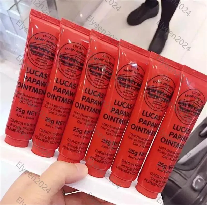 Lucas Papaw 연고 립 립 BALM 호주 CARICA PAPAYA CREAMS 25G 연고 매일 간호 빠른 배달