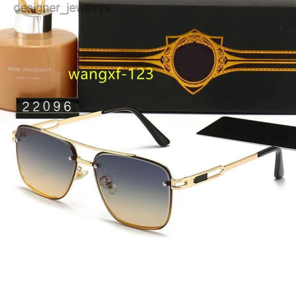 2024 Designer-ADita-Sonnenbrillen, klassische Attitude-Sonnenbrillen für Männer und Frauen, quadratischer Rahmen, Designer-Sonnenbrillen, Unisex, UV400-Schutz, goldene Brillenfassungen