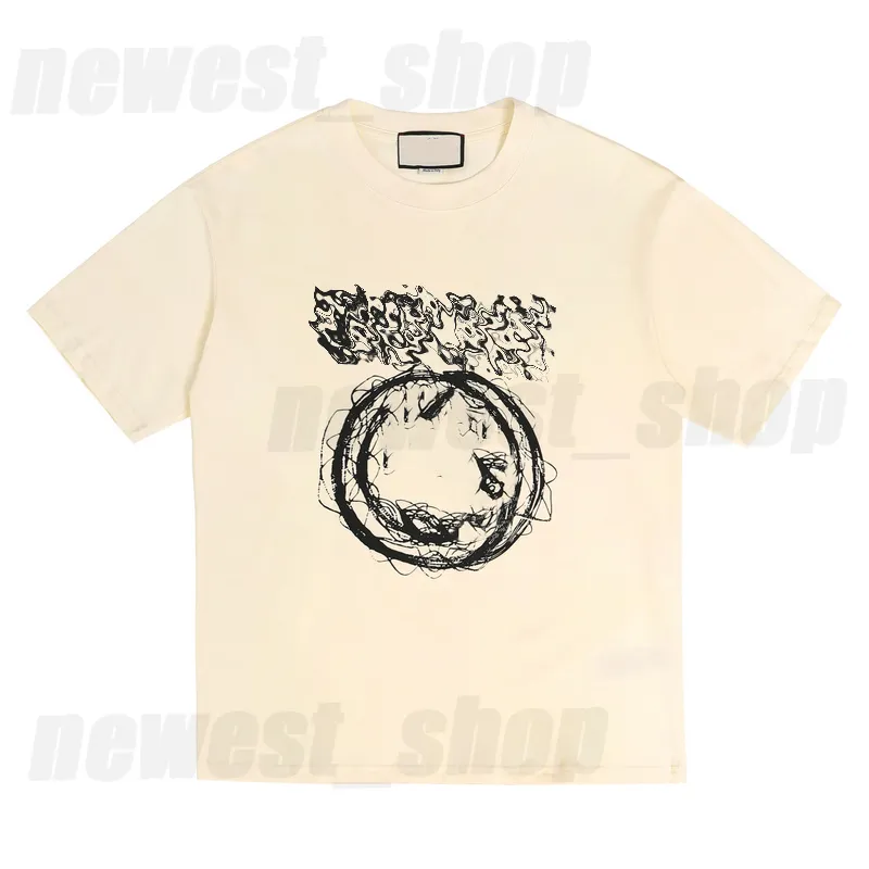 24SS Disenador Para Hombre Camisetas De Verano Camiseta De Lujo Letra Geometria Letra Bordado Color Negro Albaricoque Camisetas Ropa Simple Casual Camiseta Suelta Top Tamano EE. UU. 2 887 DHgate