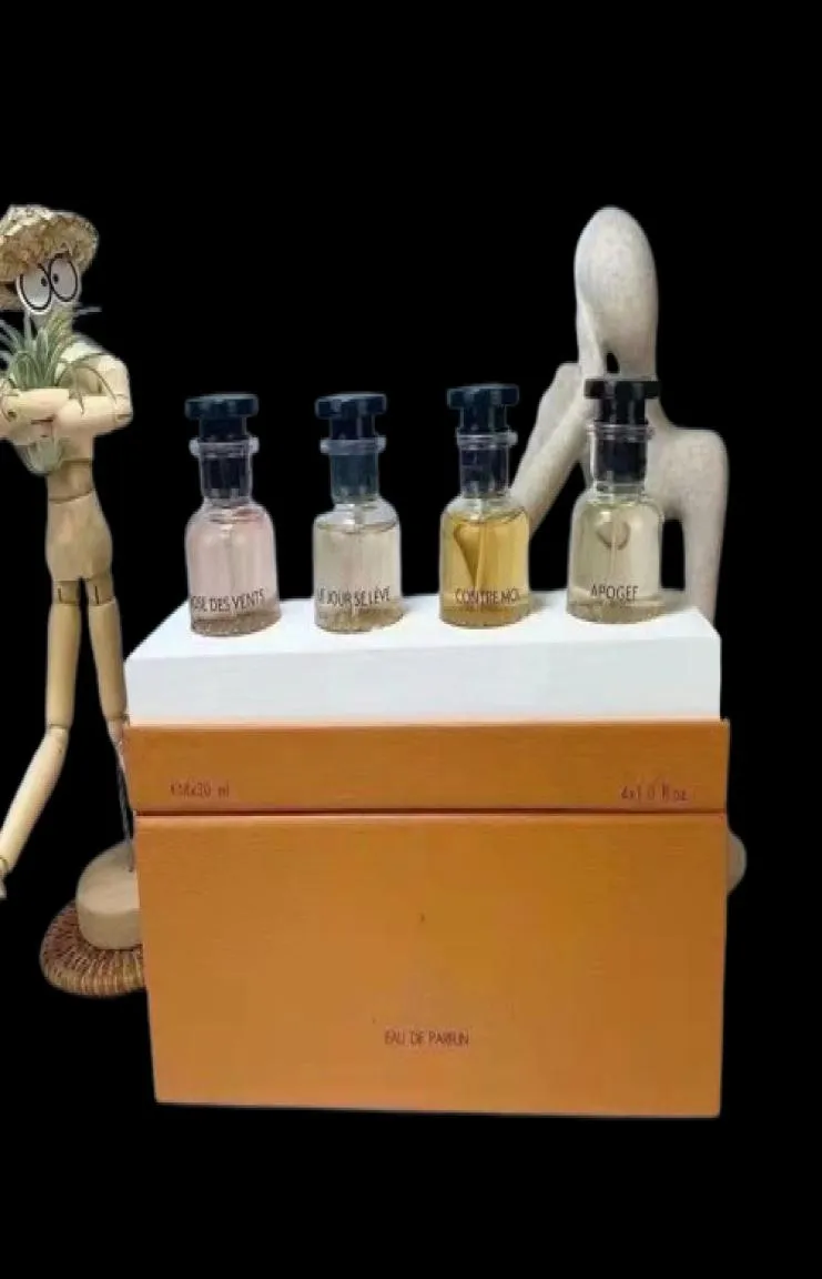 Nieuwste collectie Nieuwste hele parfumset van hoge kwaliteit 4 stuks 30ML Rose des VentsApogeeContre MoiLe Jour se Leve Langdurige F4176475