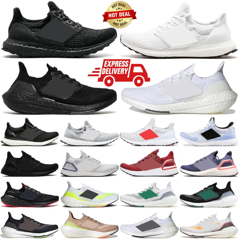 Laufen Outdoor -Schuhe Ultraboosts für Herren Frauen dreifache schwarze weiße graue Männer Frauen Trainer Sneaker