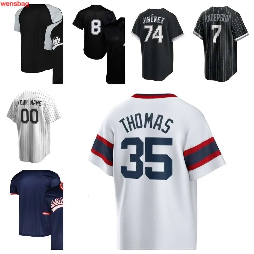 Personnalisez 12 Romy Gonzalez 15 Nicky Lopez 10 Yoan Moncada Maillot de baseball 82 Bryan Ramos 55 Jose Rodriguez 24 Braden Shewmake 50 Lenyn Sosa Yth-6XL taille