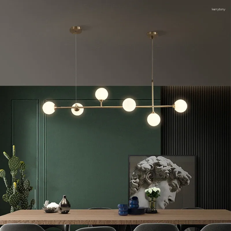 Lustres Guzhen Ly arrivé or très simple sur le Style moderne tout en cuivre qualité LED lustre appartement salon