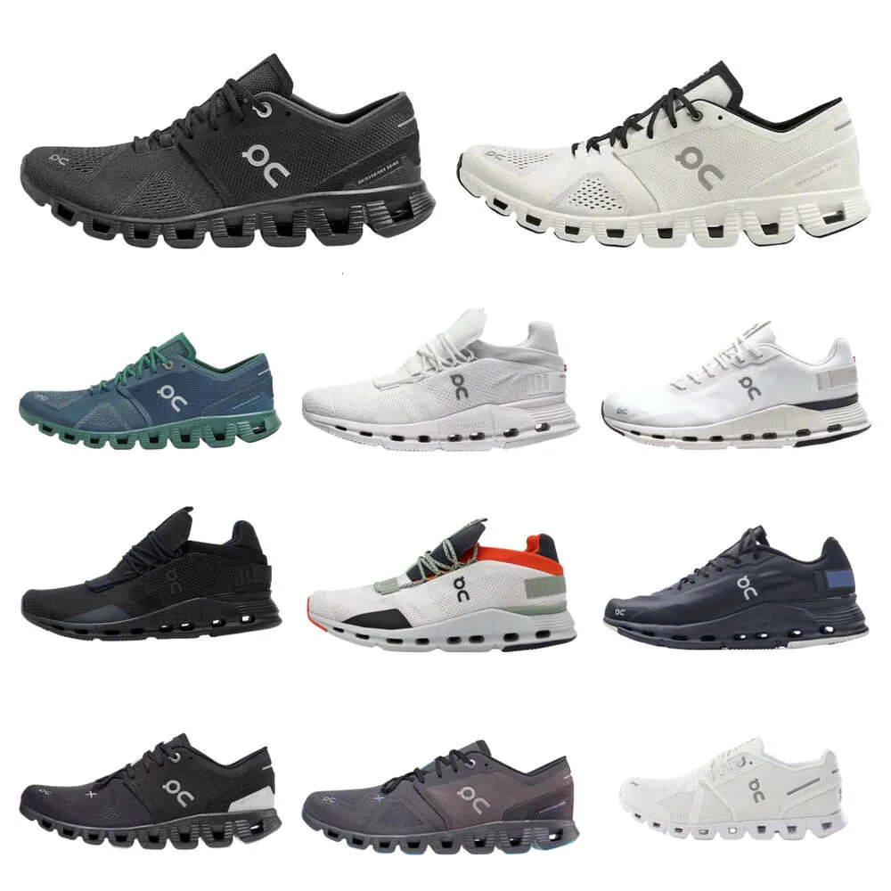 Trainers Running Cloud 3 5 X Casual Shoes Federer Designer Womens Mens Workout And Cross Trainning Shoe Runner Black White Waterproof Aloe Storm Blue Sneakers S07