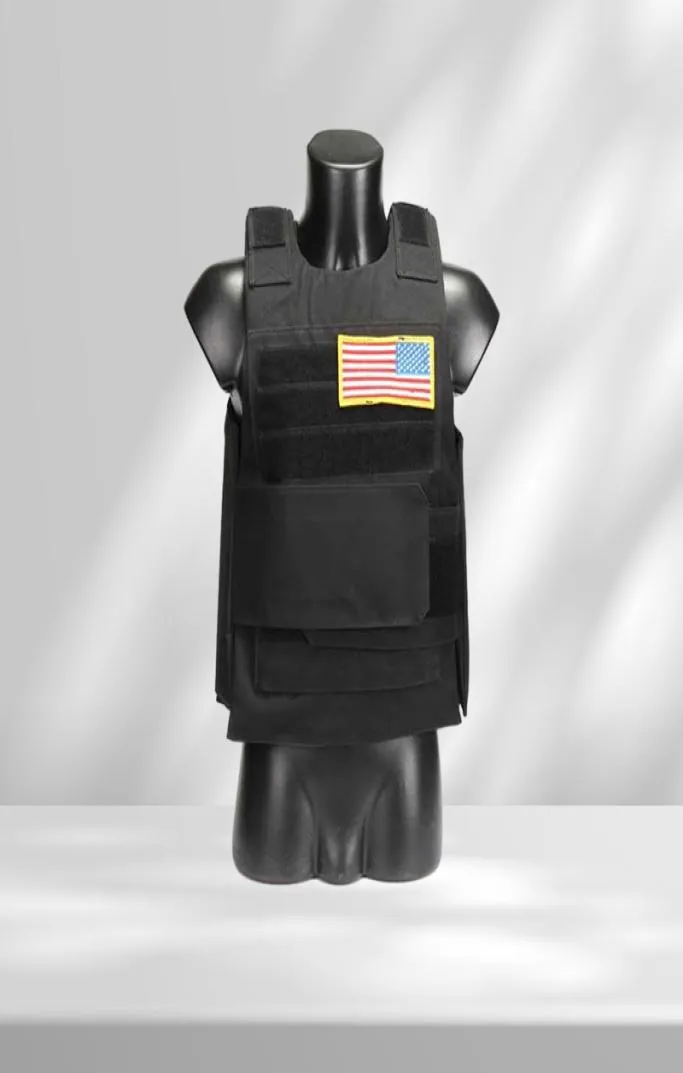 Jachtjassen Heren Tactisch Vest SWAT Duty Legerkleding Outdoor CS Bescherm Ballistic Armor Plate Carrier Bag8458048