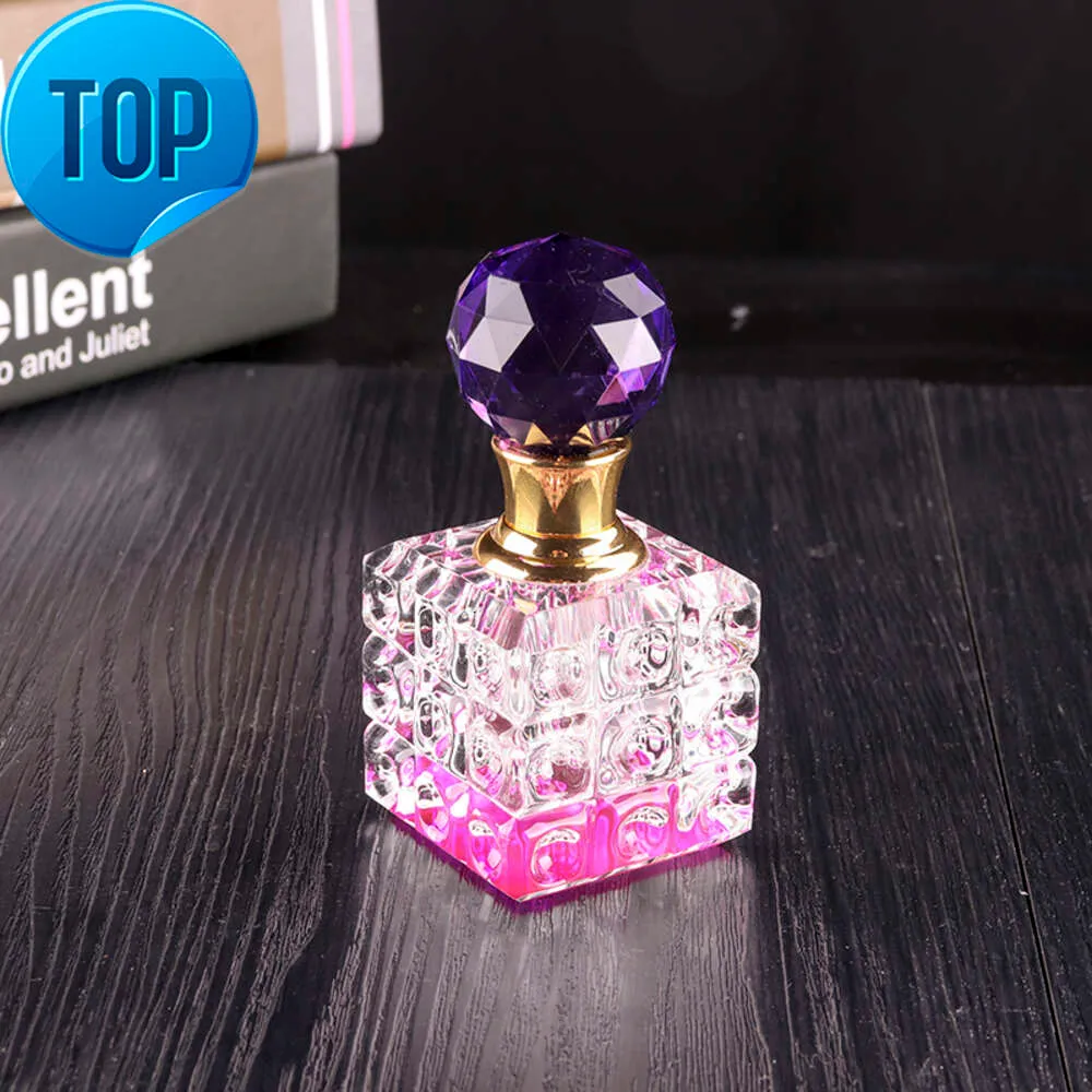 Bouteille de luxe en verre cristal de 3ml, bouteille de parfum au design unique