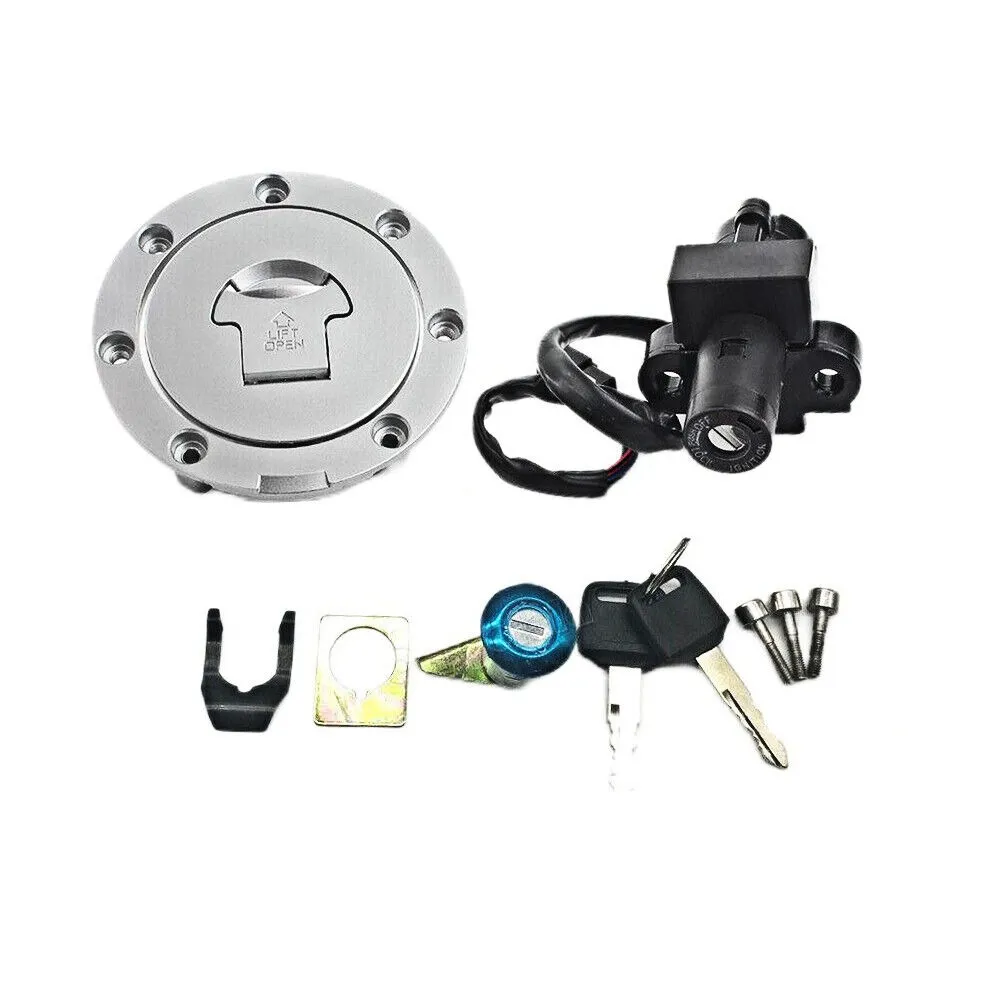 Ignition Switch Fuel Gas Cap Seat Lock Key Set For Honda CBR400 NC23 NC29 1986-1994